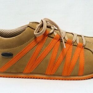 Birkenstock Papillio Women's Tan and Orange Trainers Sz 37